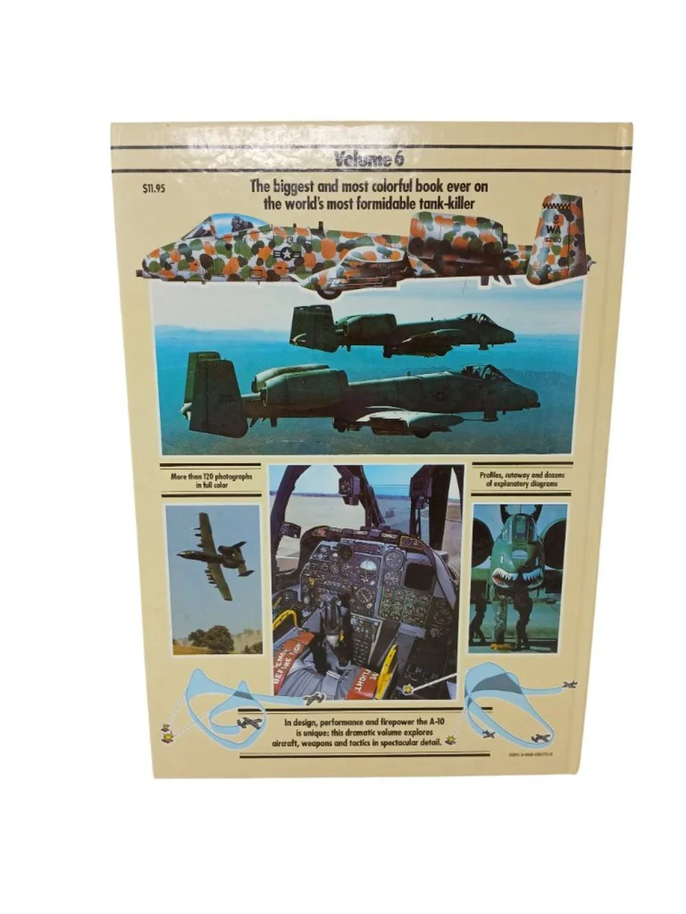 Modern Fighting Aircraft A-10 HC Bill Sweetman 1984 Profiles Photos VG #S-10